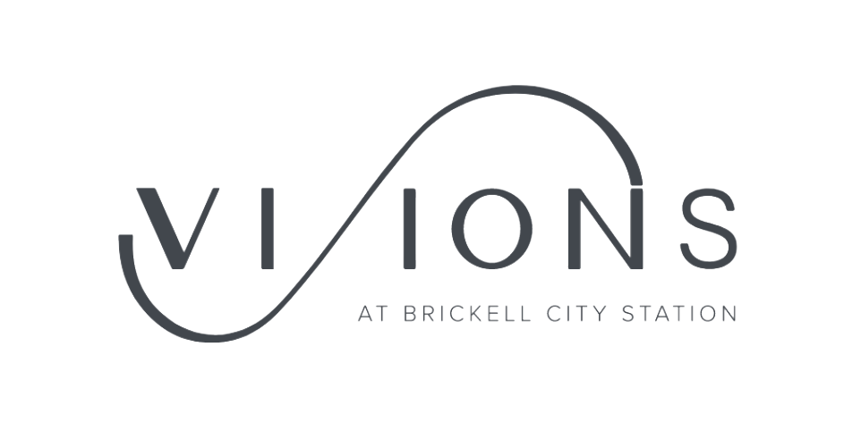 Visions at Brickell City Station official logo.